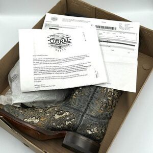 Corral Women's Glitter Inlay Embroidery boot